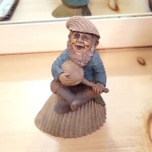 Tom Clark Signed 1985 Gnome Art "Jacques" Sculpture